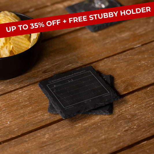 NRL Greatest Plays: Slate Coasters