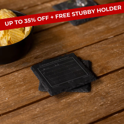NRL Greatest Plays: Slate Coasters
