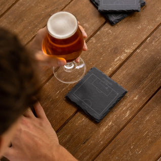Football's Greatest Goals: Slate Coasters