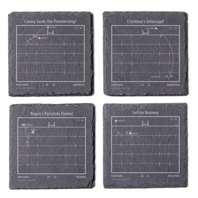 NRL Greatest Plays: Slate Coasters