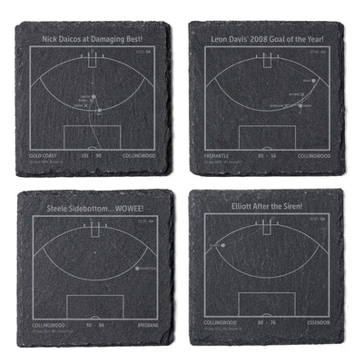 AFL Greatest Goals: Slate Coasters