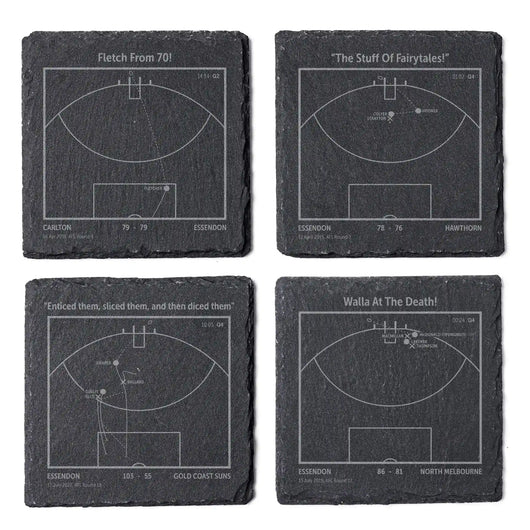 AFL Greatest Goals: Slate Coasters