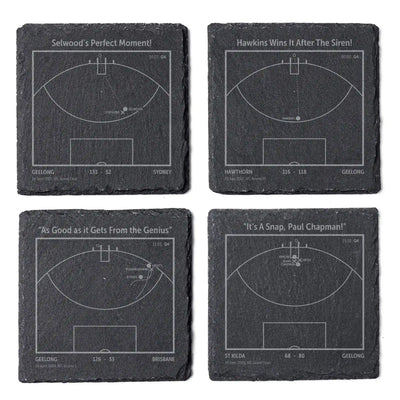AFL Greatest Goals: Slate Coasters
