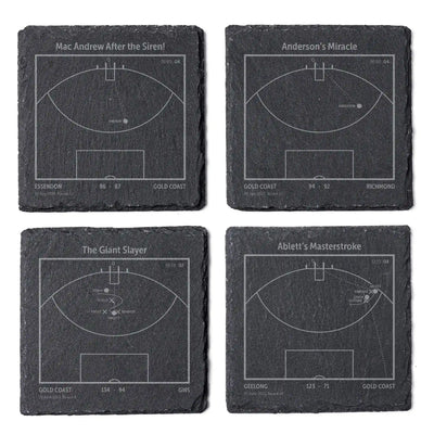 AFL Greatest Goals: Slate Coasters