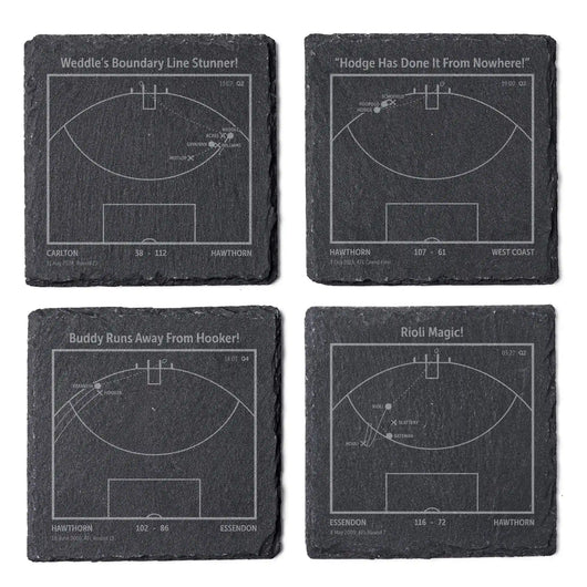 AFL Greatest Goals: Slate Coasters