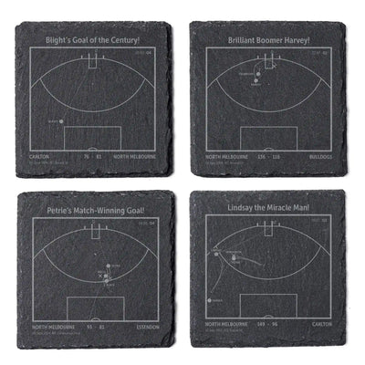 AFL Greatest Goals: Slate Coasters