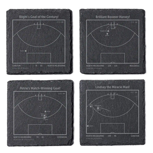 AFL Greatest Goals: Slate Coasters