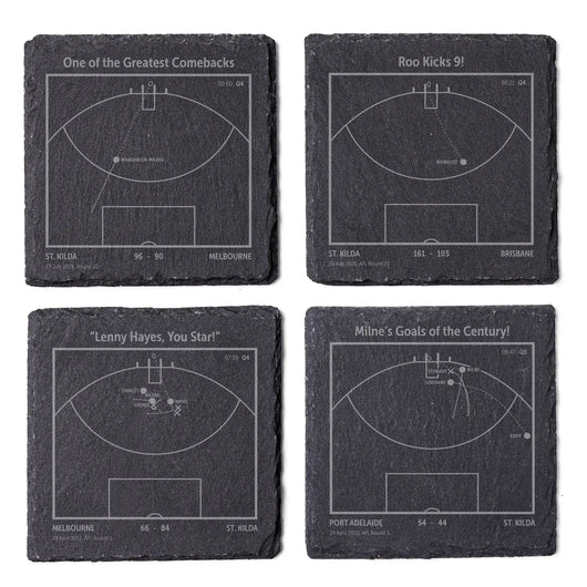 AFL Greatest Goals: Slate Coasters