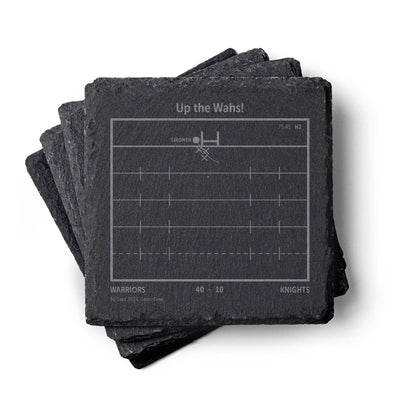 NRL Greatest Plays: Slate Coasters
