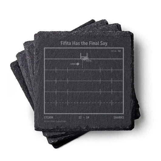 NRL Greatest Plays: Slate Coasters
