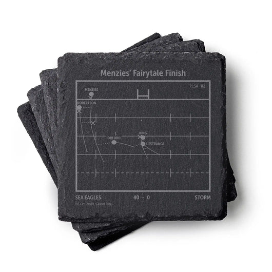 NRL Greatest Plays: Slate Coasters