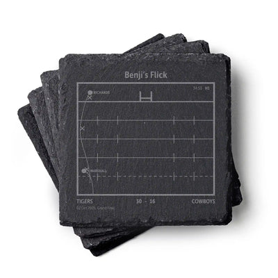 NRL Greatest Plays: Slate Coasters