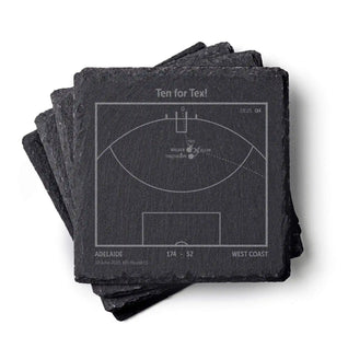 AFL Greatest Goals: Slate Coasters
