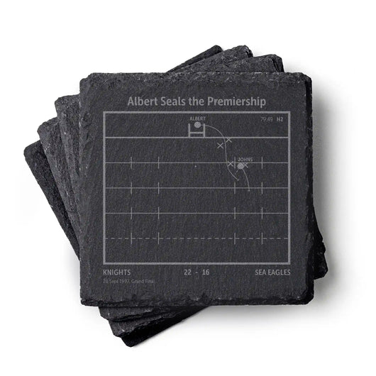 NRL Greatest Plays: Slate Coasters