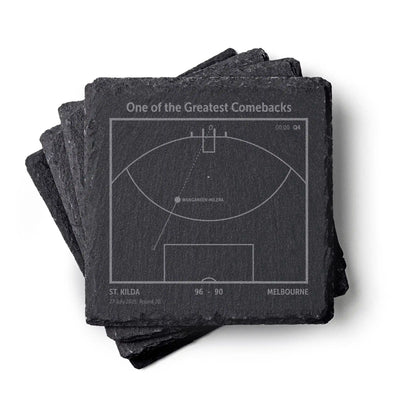 AFL Greatest Goals: Slate Coasters