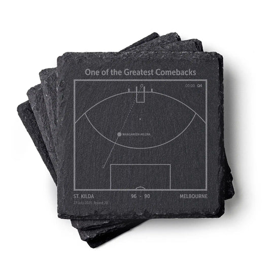 AFL Greatest Goals: Slate Coasters