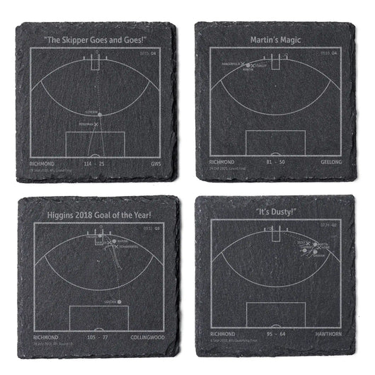 AFL Greatest Goals: Slate Coasters