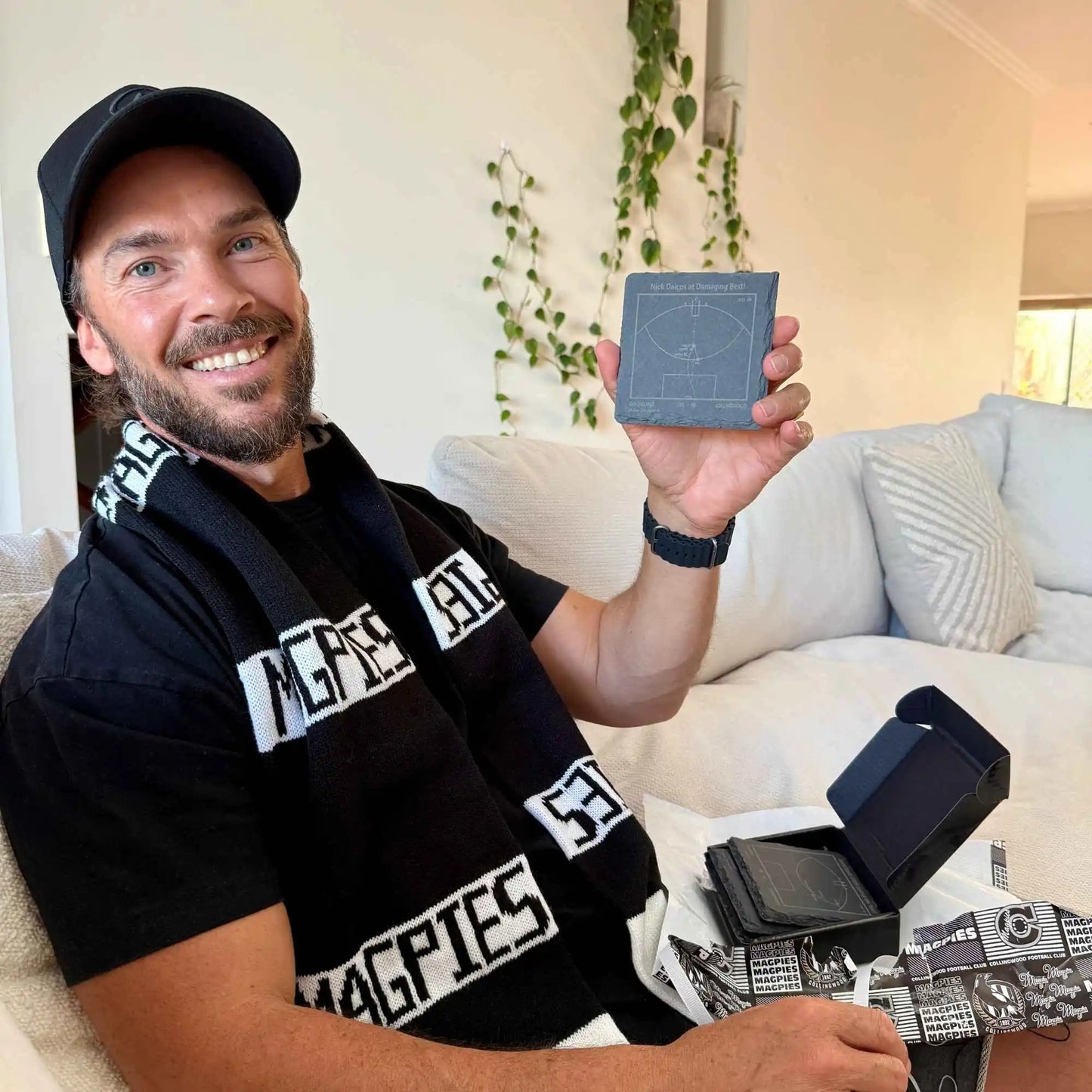 AFL Greatest Goals: Slate Coasters