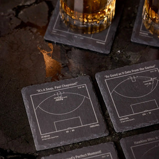 AFL Greatest Goals: Slate Coasters